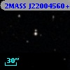 2MASS J22004560+1752249