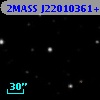 2MASS J22010361+1733372