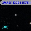 2MASS J22011576+1820399