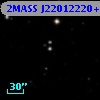 2MASS J22012220+1716323