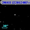 2MASS J22012407+1743283