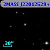 2MASS J22012529+1739434
