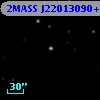 2MASS J22013090+1720280