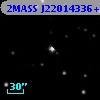2MASS J22014336+1742085