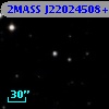 2MASS J22024508+1742597