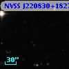 NVSS J220830+182753