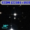 CCDM J22101+1837AB