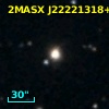 2MASX J22221318+1949025