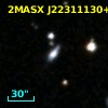 2MASX J22311130+1833297