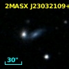 2MASX J23032109+2018299