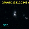 2MASX J23120243+2047117