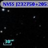 NVSS J232750+205146