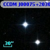 CCDM J00075+2030AB