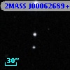 2MASS J00062689+2009007