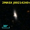 2MASX J00214240+2218391