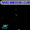 NVSS J002516+220543