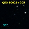 QSO B0026+205