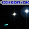 CCDM J00365+2202AB