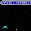 NVSS J005716+210257