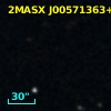 2MASX J00571363+2059058
