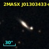 2MASX J01303433+2052275