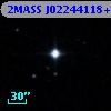 2MASS J02244118+1703020
