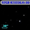 87GB 021556.4+164128