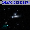 2MASX J22242167+2214106