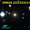 2MASX J22233312+2231292