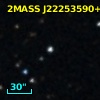 2MASS J22253590+2118331