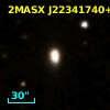 2MASX J22341740+2336190