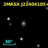 2MASX J22404105+2257237
