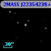 2MASS J22354238+2308522