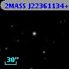 2MASS J22361134+2348536