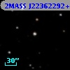 2MASS J22362292+2341052