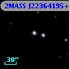 2MASS J22364195+2312436