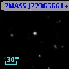2MASS J22365661+2326082