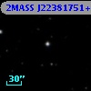 2MASS J22381751+2311458