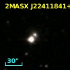 2MASX J22411841+2358552