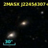 2MASX J22454307+2320191