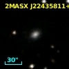 2MASX J22435811+2311330