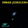 2MASX J23031339+2201589