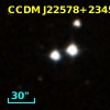CCDM J22578+2345B
