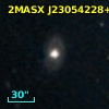2MASX J23054228+2437599