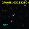 2MASS J03233280+4809085