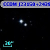 CCDM J23150+2438B
