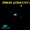 2MASX J23041747+2237302