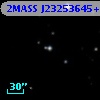 2MASS J23253645+2242433