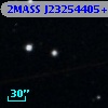 2MASS J23254405+2309403