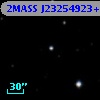 2MASS J23254923+2238372